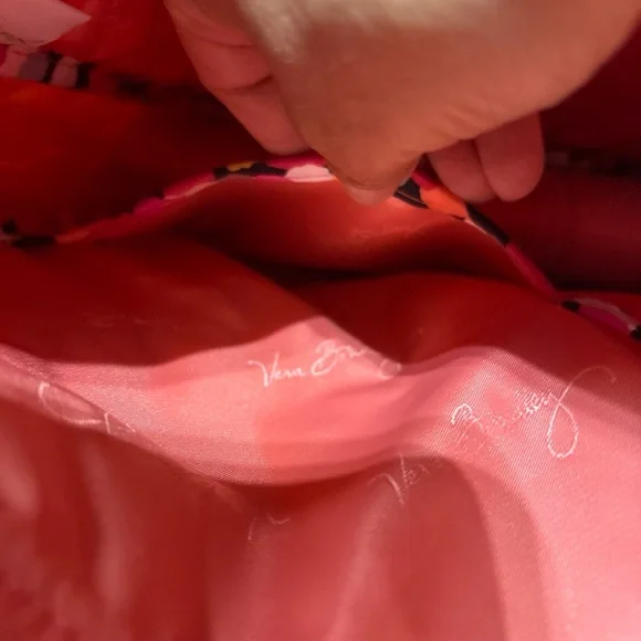 Vera Bradley Pixie Confetti Carry All Crossbody Hipster Purse Lightly Used - Picture 8 of 16